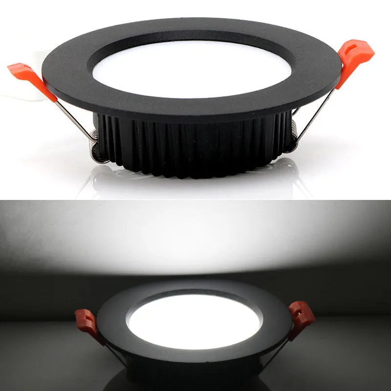 10Pcs LED Downlight 12W 15W 18W 9W AC220V 5W 7W 110V Recessed Spot Thick Aluminum Lighting Bedroom Kitchen Indoor Down Lamp