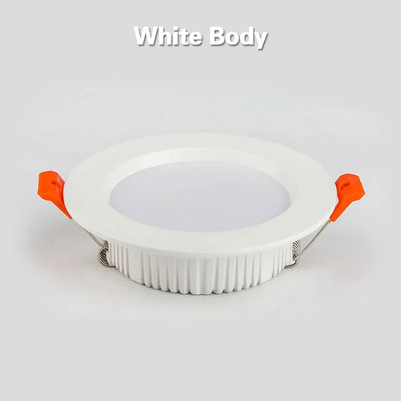 10Pcs LED Downlight 12W 15W 18W 9W AC220V 5W 7W 110V Recessed Spot Thick Aluminum Lighting Bedroom Kitchen Indoor Down Lamp