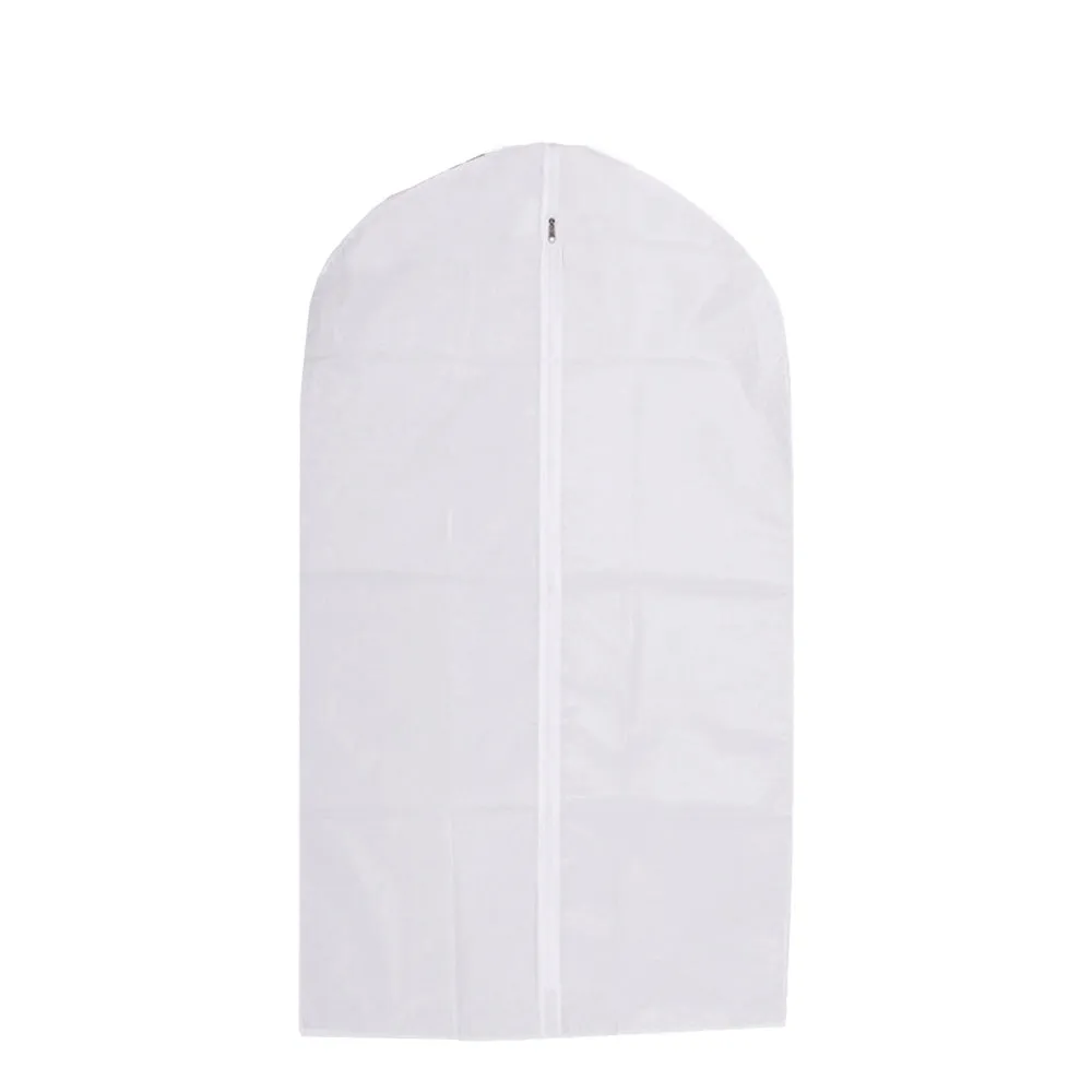 3 Garment Bag Travel Suit Dress Storage 53" Clear Cover Full Zipper Coat Carrier
