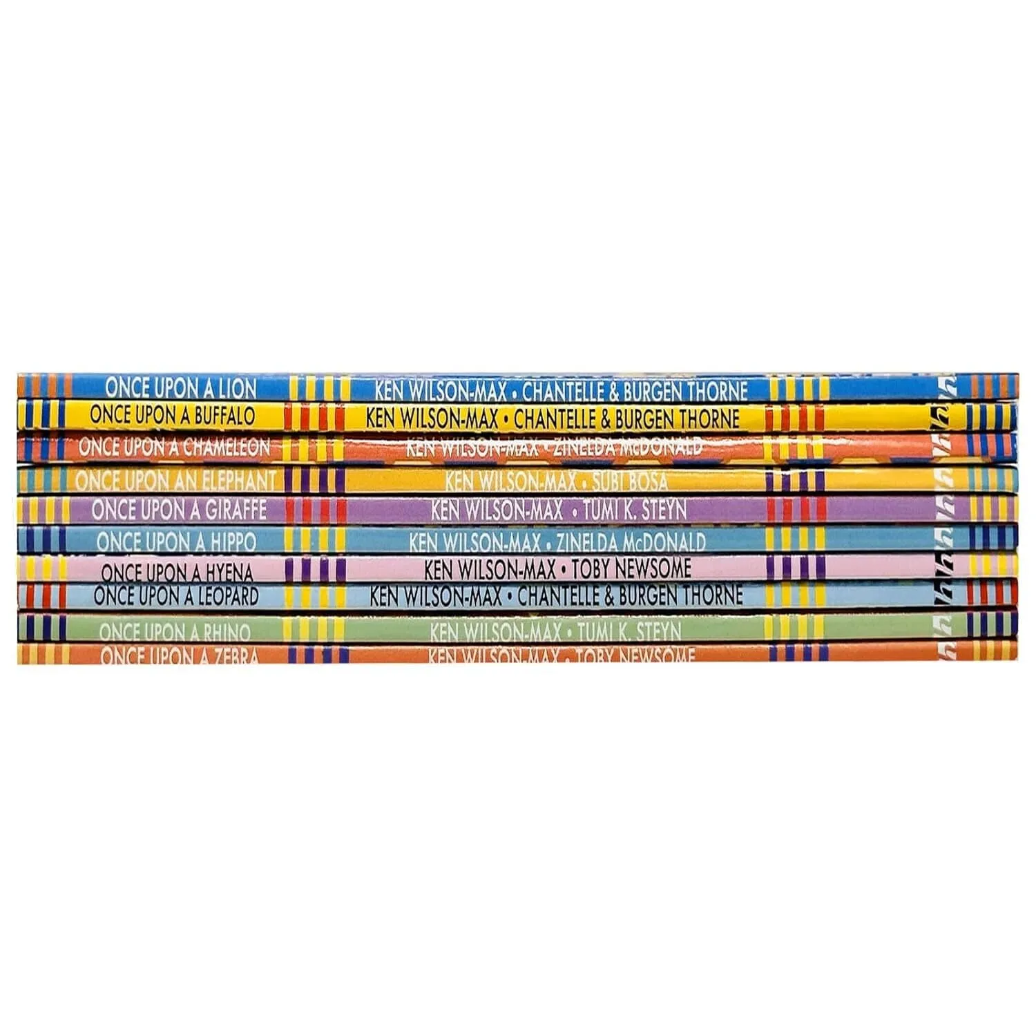 African Stories: Once Upon Animals Series By Ken Wilson-Max: 10 Books Collection Set - Ages 3-5 - Paperback