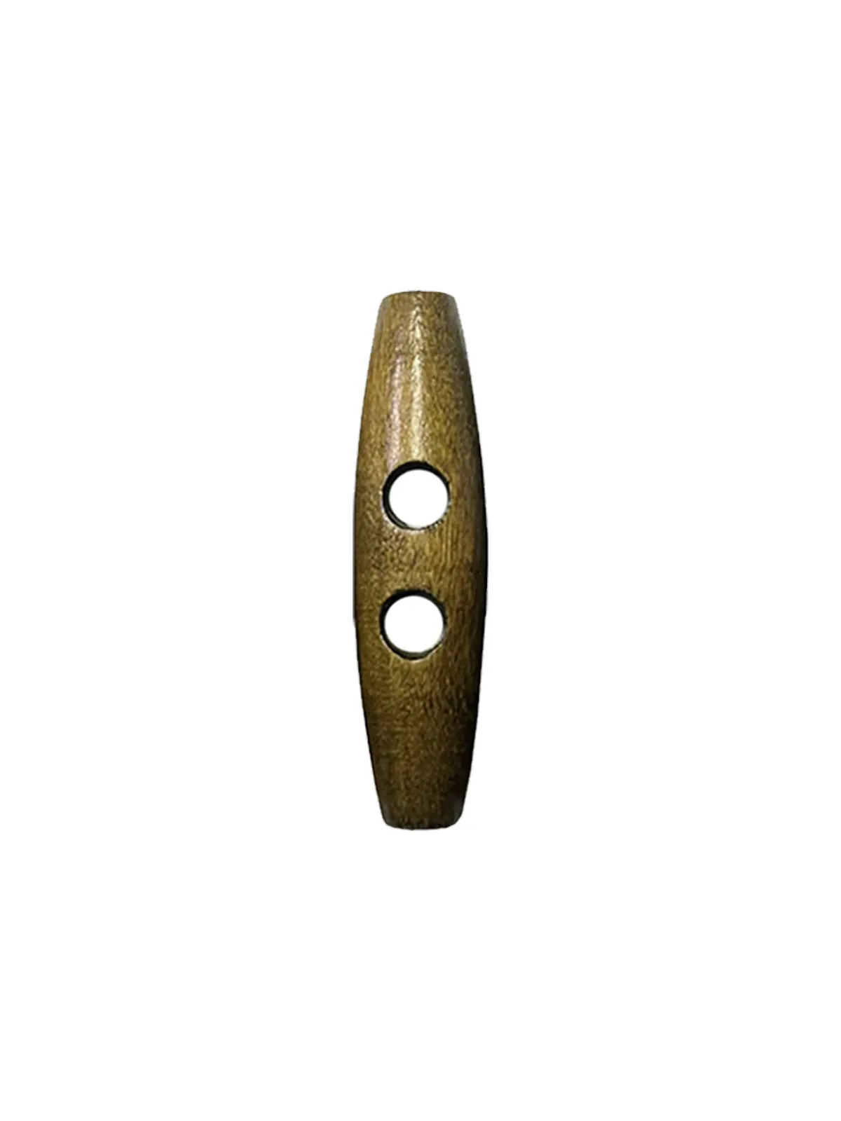 Fashion 2-Hole Oval Shape Wooden Toggle Button