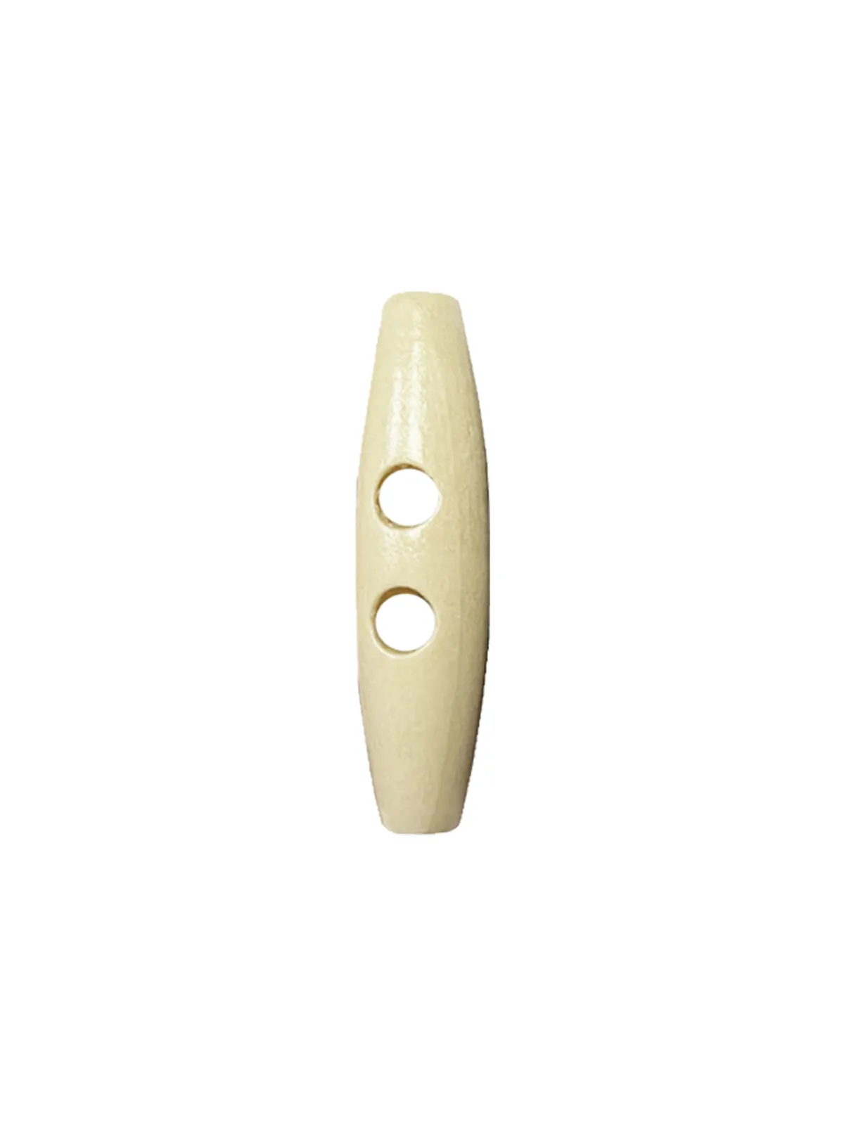 Fashion 2-Hole Oval Shape Wooden Toggle Button