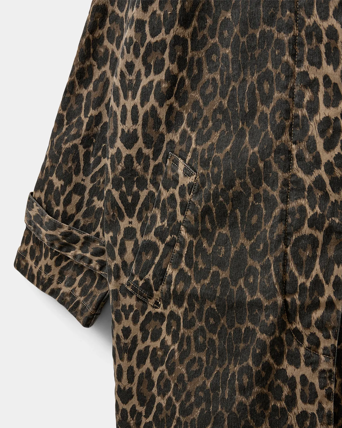 FILIPASW COAT - Light brown leopard