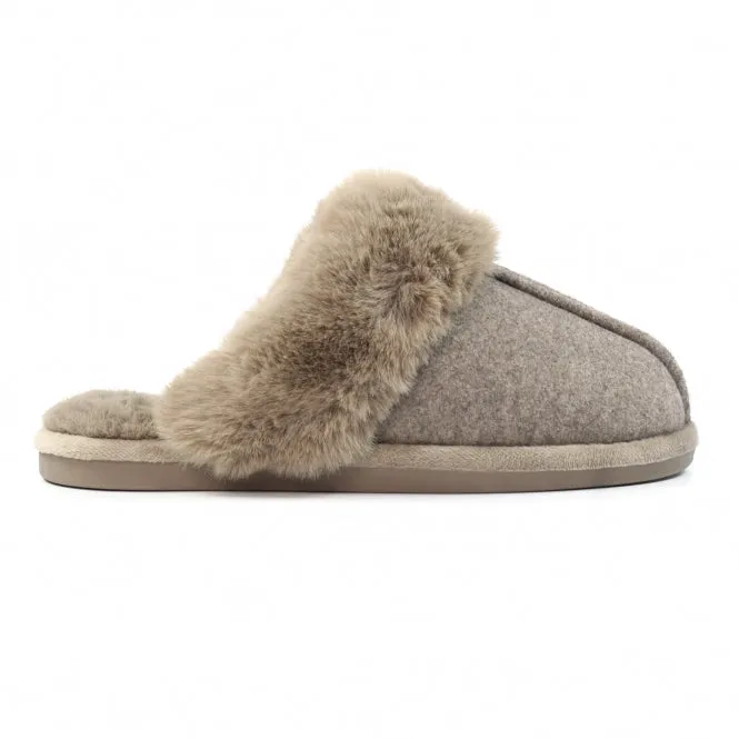 Lunar Carol Slipper Taupe