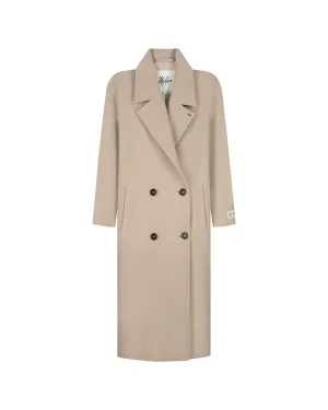 Malelions Women Signature Coat | Taupe