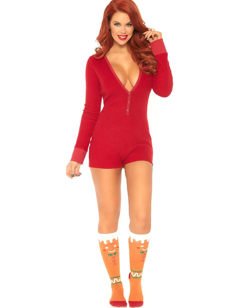 Open Fanny Onesie Romper
