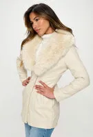 Ravenna Faux Leather Coat