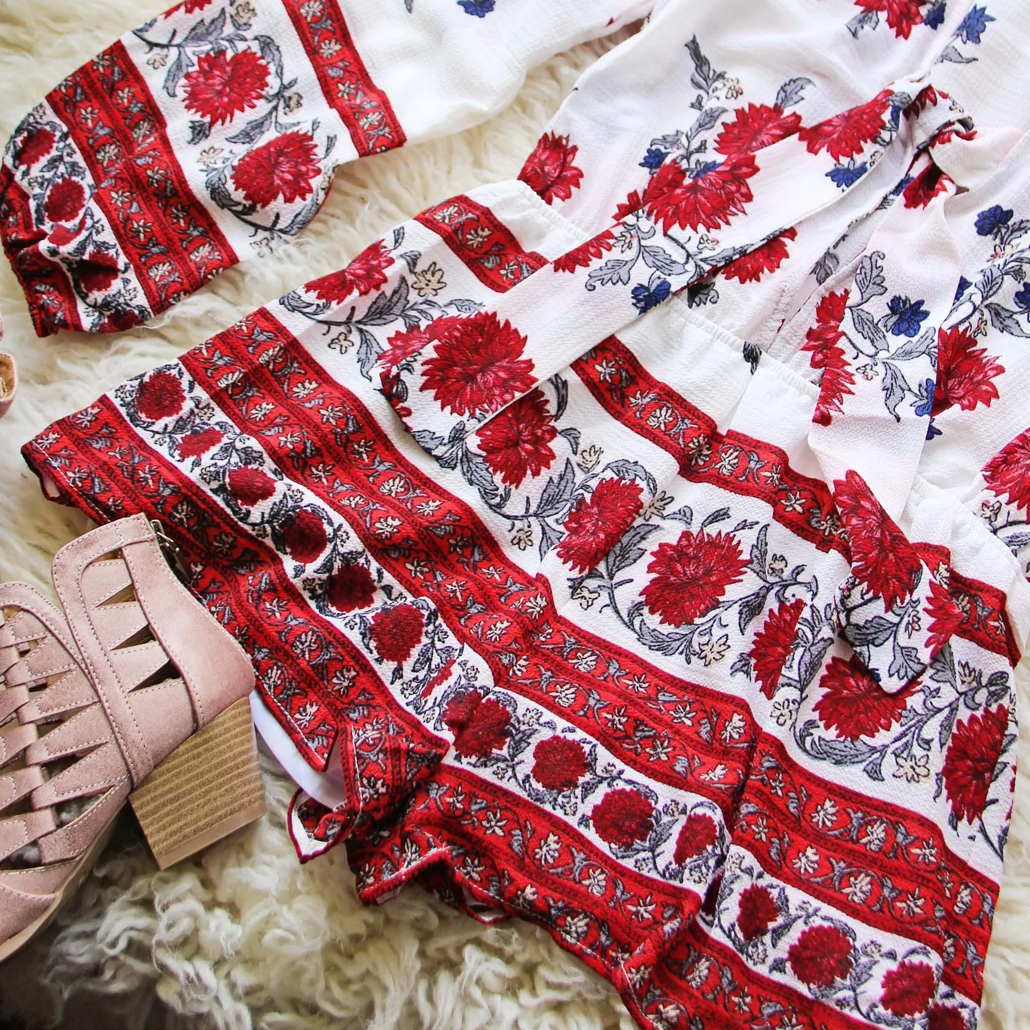 Romantic Flora Romper