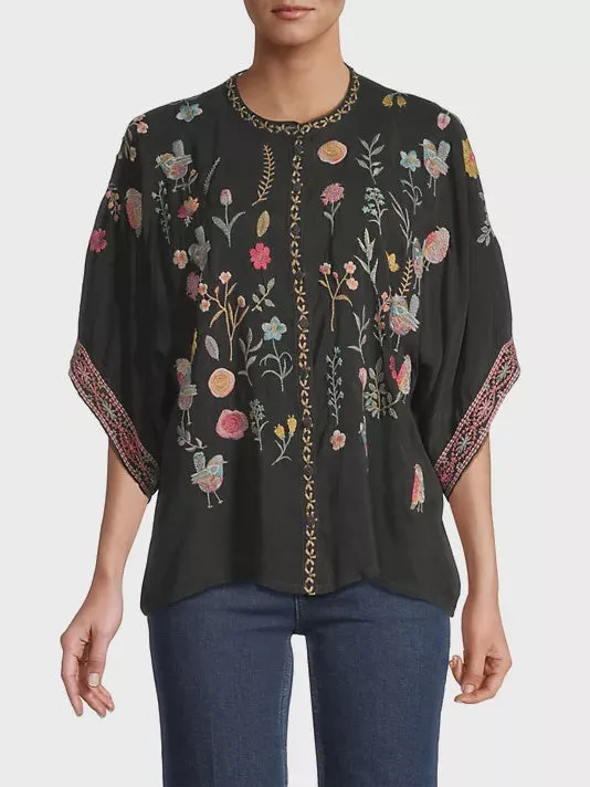 Roylane Blouse-Cherie