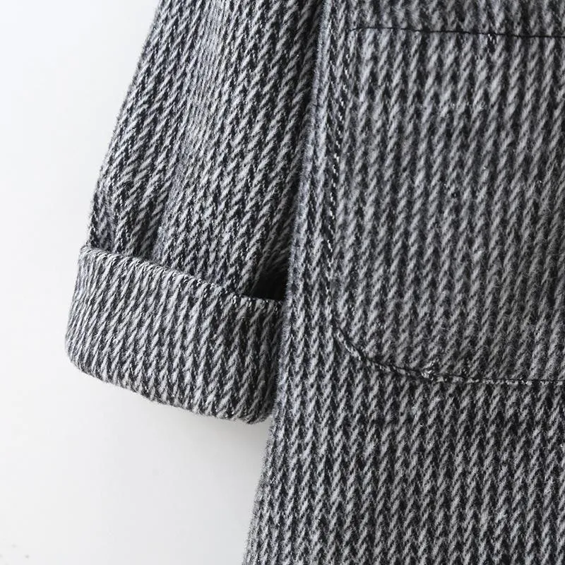 Ruffle Duffle Coat for Toddler Girl