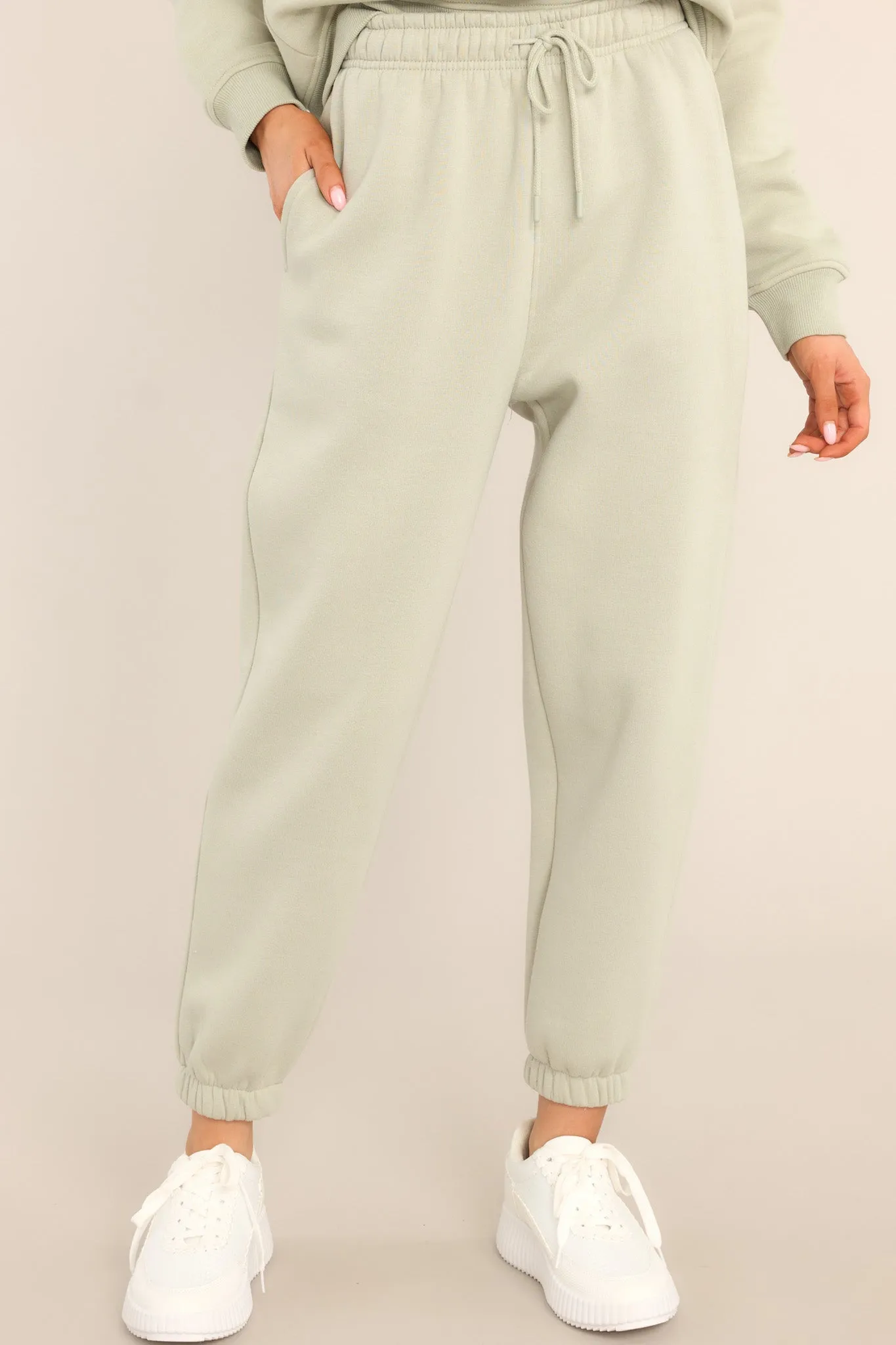 Slay The Day Marsh Green Joggers