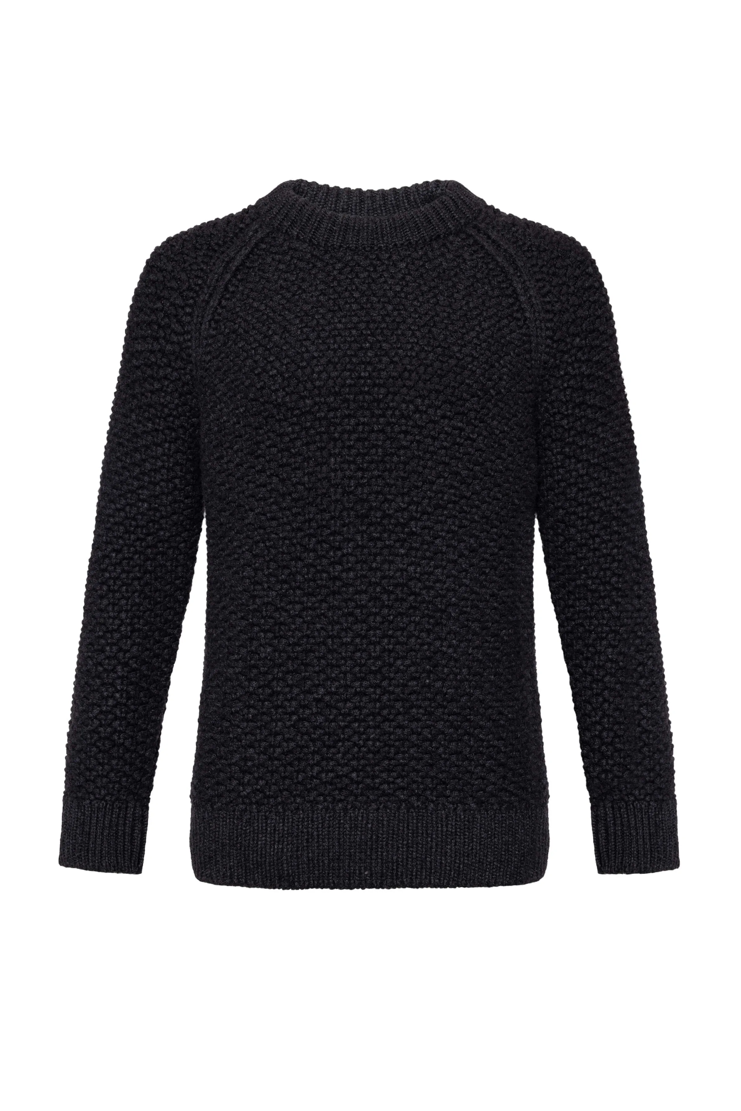 Textured Crew Neck Jumper