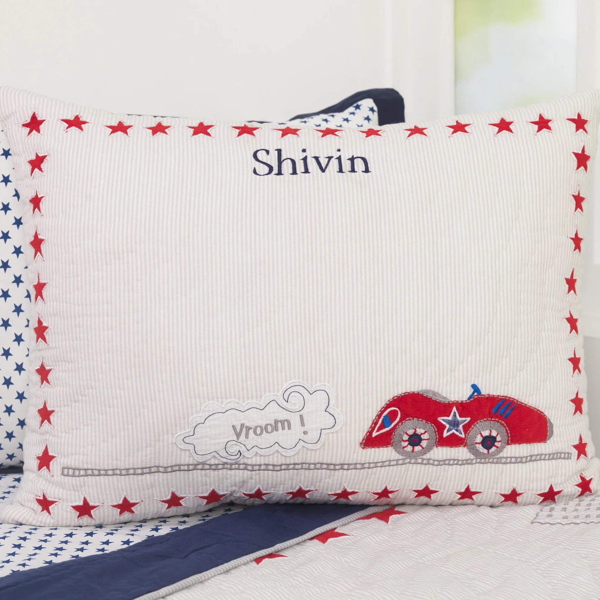 Vrooooom! Kids Bedding Set, Ages 3 to 15